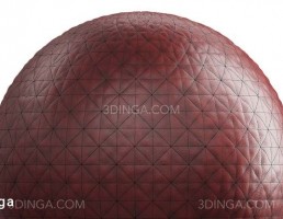 تکسچر چرم قرمز با لحاف